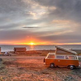 Coucher de soleil sur l'île d'Öland en Suède sur GoWildGoNaturepictures