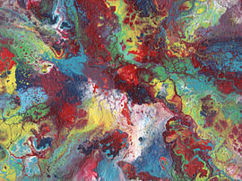 Fluid Art No. 93 von GreenART by Hubert Fenzl