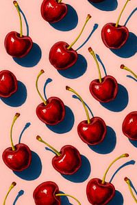 Süßer Rückblick - Cherry Pop auf Pink
