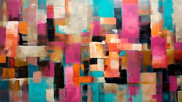 Colorful Abstraction van Harry Hadders