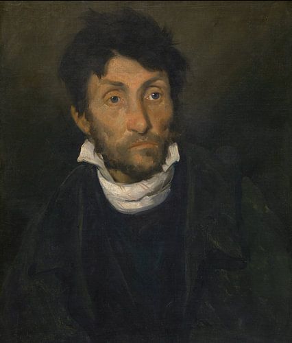 Théodore Géricault. Portret van een kleptomaan