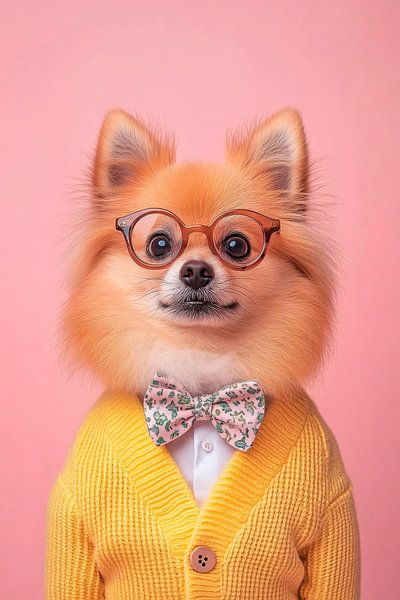 Deutscher Spitz von Poster Art Shop