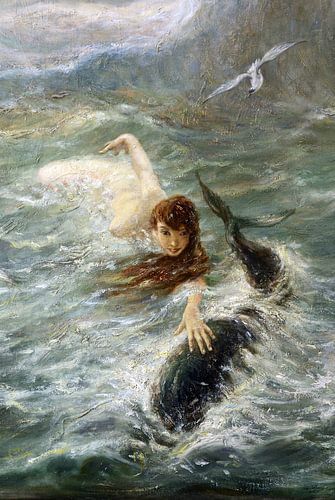 Jouer avec les dauphins, BENEŠ KNÜPFER - années 1890