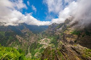 Miradouro do Curral das Freiras or Valley of the Nuns on Madeira