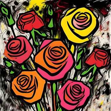 L'amour en fleurs sur The Art Kroep