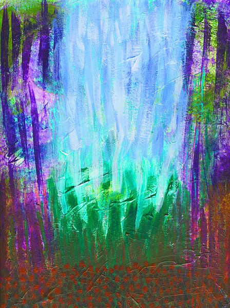 Blauw licht van Nelleke Bruno