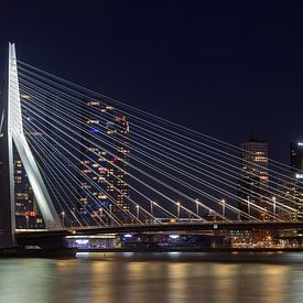 Skyline Rotterdam van Sander Klein Hesselink
