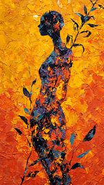 Surreales, zerbrechliches Körperwachstum von Aden Pink Studio