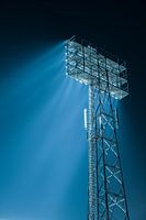 Lichtmast van De Kuip bij het Feijenoord Stadion