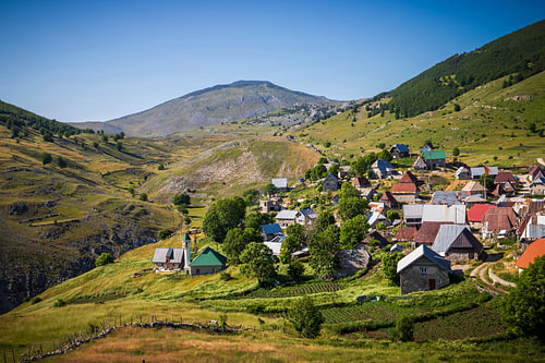 Lukomir, Bosnia and Herzegovina – a traditional mountain village in the Dinaric Alps