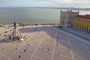 Lisbonne Praça do Comércio sur WeltReisender Magazin