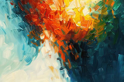 verstild digitaal portret