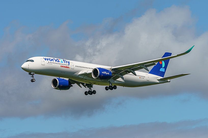 Corendon Dutch Airlines Airbus A350-900. by Jaap van den Berg