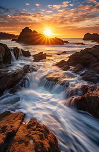 Goldene Stunde am Meer