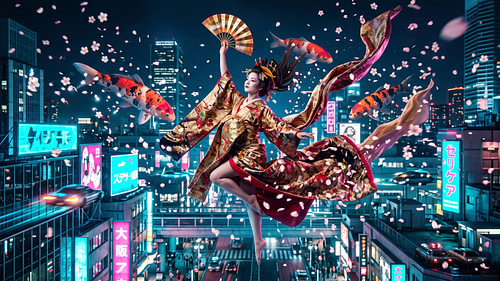 Japon, geisha