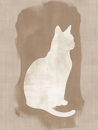 Le gardien félin raffiné