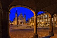 avond valt over de Ridderzaal op het Binnenhof in Den Haag van gaps photography thumbnail