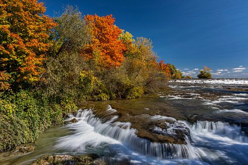 Waterval gefotografeerd in de staat New York USA, landschap van de Niagara waterval, maar dan anders da je verwacht
