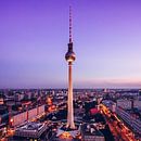 Berlin – Skyline / Fernsehturm van Alexander Voss thumbnail
