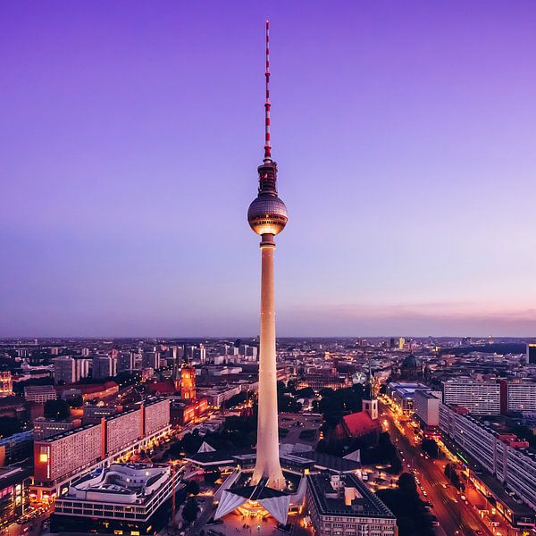Berlin – Skyline / Fernsehturm van Alexander Voss