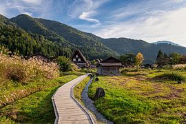 Shirakawa-go : une promenade intemporelle dans le Japon historique sur Michael Bollen