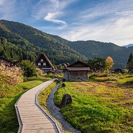 Shirakawa-go: Een Tijdloze Wandeling door Historisch Japan van Michael Bollen