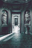 Basilica of the Mafra National Palace, Portugal. 18th Century Baroque Architecture & Saints Statues