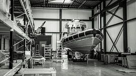 Lifeboat in maintenance van Martijn Bustin