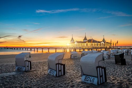 Ahlbeck pier by Frank Heldt