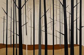 Bos abstract van Art & Soul Creations