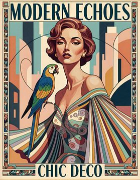 Moderne Anklänge an die Eleganz des Art déco in lebhaften Details von Jan Keteleer