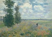Klaproosvelden bij Argenteuil, Claude Monet van Meesterlijcke Meesters thumbnail