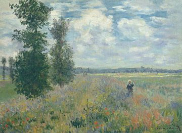 Mohnfelder in der Nähe von Argenteuil, Claude Monet