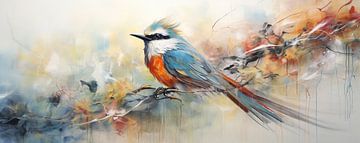 Vogelmalerei von De Mooiste Kunst