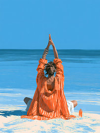 Sunrise Yoga by the Sea by Mosaic Dialogue