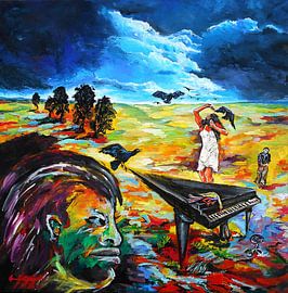 Landscape by Eberhard Schmidt-Dranske