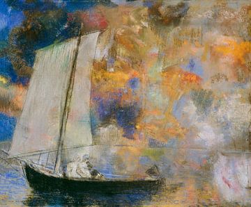 Bloemenwolken, Odilon Redon