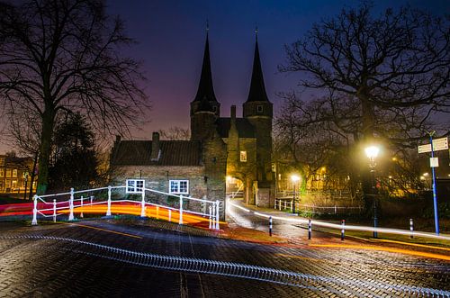 The East Gate in Delft, the Netherlands.