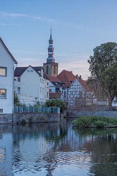 Peterskirche, Soest (Deutschland) von der Ententeich aus gesehen von Rossum-Fotografie
