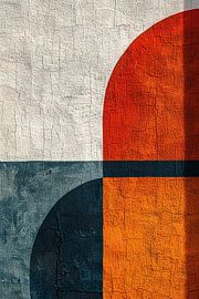 Bauhaus Japandi Abstract | Modern abstract by Art Whims
