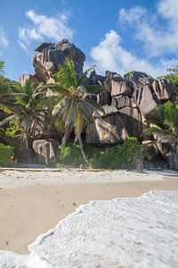 La Digue (Seychellen) - Grand Anse Beach