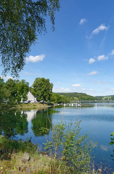 an der Listertalsperre im Sauerland von Peter Eckert