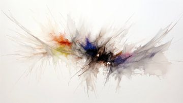 Farbe in Bewegung 'Explosion' von Preet Lambon