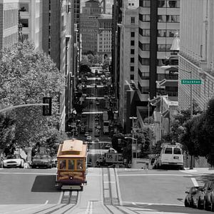 Scène de rue à San Francisco sur Melanie Viola