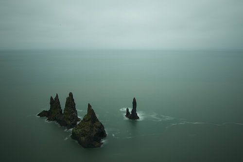 Reynisdrangar at Vik, Iceland by Pep Dekker