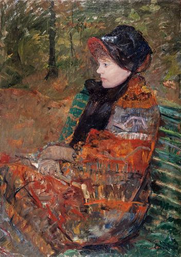Automne, portret de Lydia Cassatt, Mary Cassatt