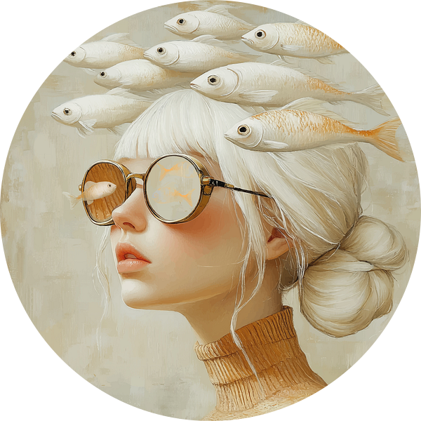 White waves van Mirjam Duizendstra