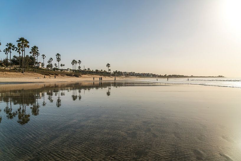 Strand von Fajara und Kotu, Gambia von Peter Schickert