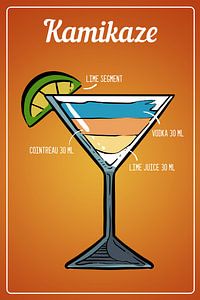 Kamikaze Cocktail van ColorDreamer