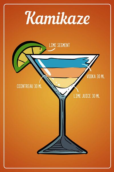Kamikaze Cocktail van ColorDreamer